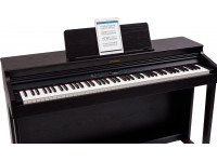 Roland RP701 DR Piano Electrónico Vertical em Castanho Escuro Acetinado Roland RP701 DR Piano Electrónico Vertical em Castanho Escuro Acetinado
